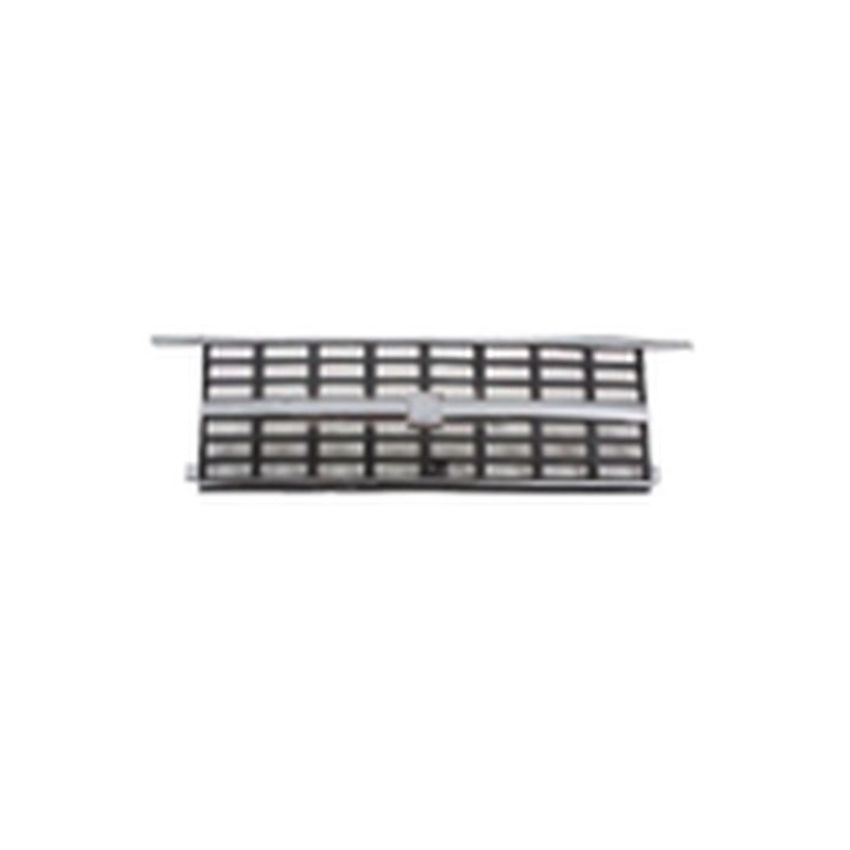 GRILLE CHR/SIL W/ DUAL RECT HEADLAMP BLAZER/SUBURBAN 89-91