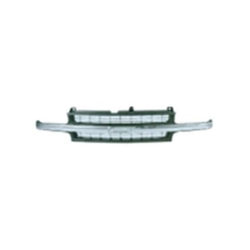 GRILLE CHR/TEXTURED BLK SILVERADO 1500/2500 99-02