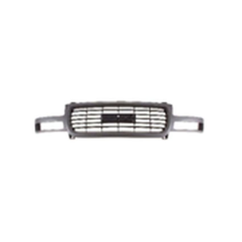 GRILLE TEXTURED GRY/MAT BLK SIERRA 99-02; YUKON/YUKON XL 00-06