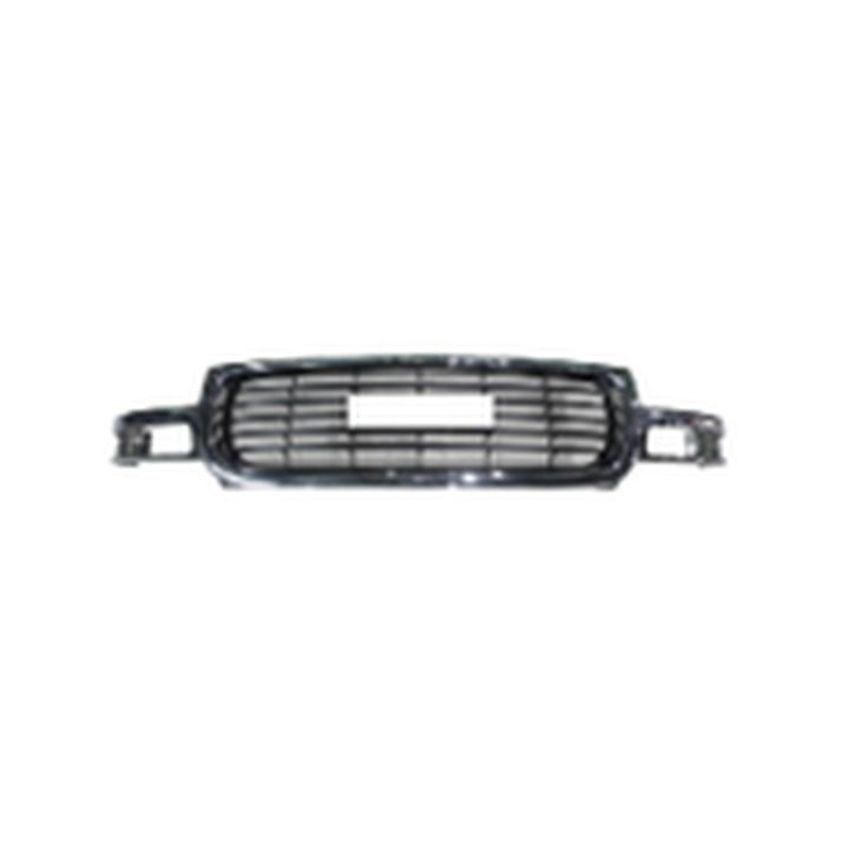 GRILLE CHR/TEXTURED BLK SIERRA 1500/2500 99-02; YUKON/YUKON XL 00-06