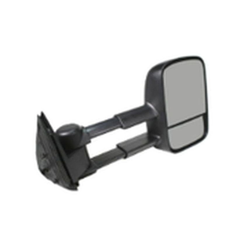 RH DOOR MIRROR PWR HTD TEXT BLK TELESCOPIC TOW TYPE SILVERADO 99-07; SUBURBAN/TAHOE 00-06
