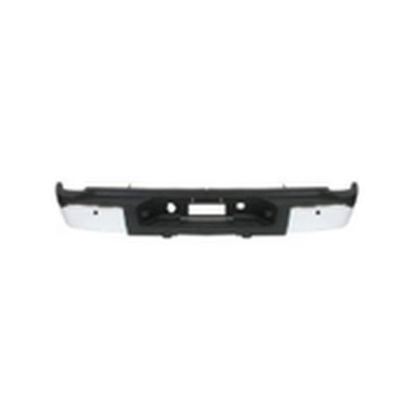 RR STEP BUMPER ASSY CHR W/ PADS&BRKTS SILVERADO/SIERRA HD 2500/3500 W/ SENSORS 07-10