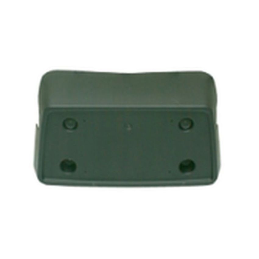 FRONT BUMPER LICENSE BRACKET MAT BLACK SILVERADO 07-13; SILVERADO HYBRID 09-13