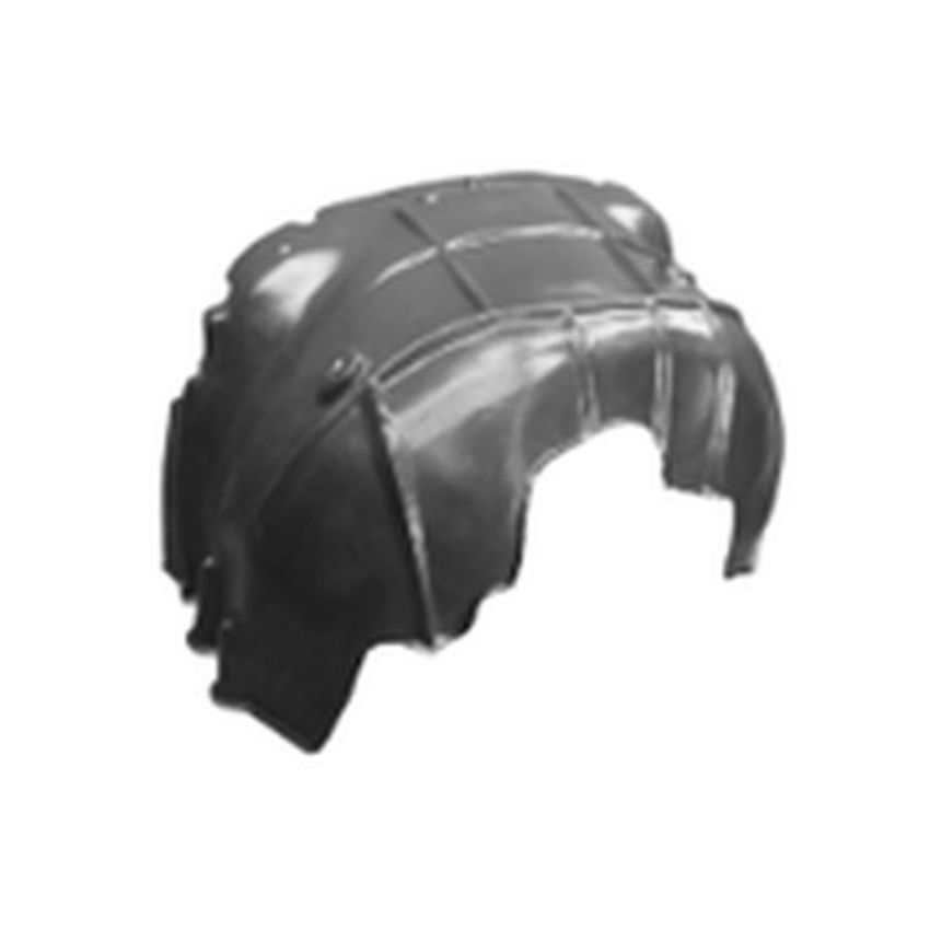 RH FRONT FENDER INNER PANEL MAT: PP/VACUUM FORM; OEM: PET/THERMO FORM GMC SIERRA 1500 14-16