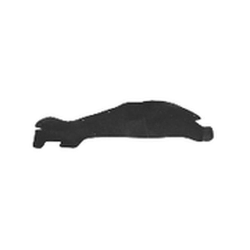 RH FT FENDER SPLASH SHIELD W/ZR2 PACKAGE; S10 94-04; ENVOY 98-00; JIMMY 95-05