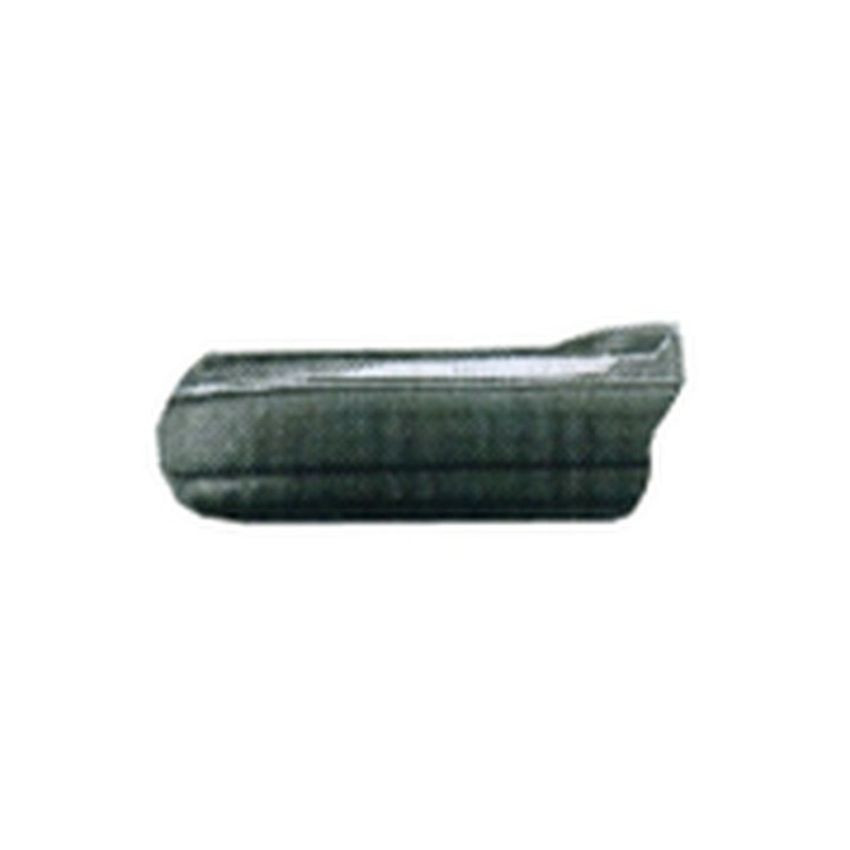 RH FRONT BUMPER EXT MAT BLK W/ SIDE MLDG S10 P/U 94-97; BLAZER 95-97