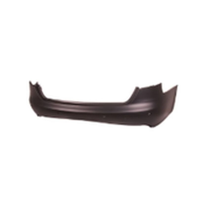 REAR BUMPER COVER; SEDAN; W/O S-LINE PKG; W/PARKING AID; PRIME; A4 09-12