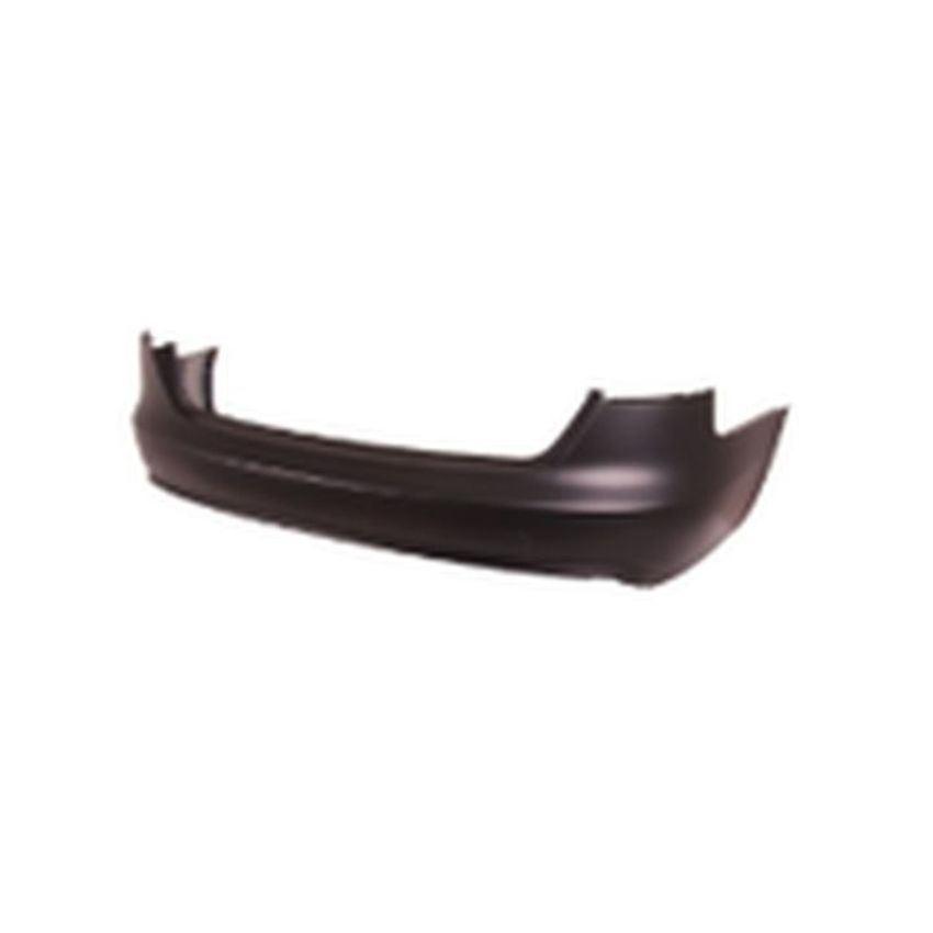 REAR BUMPER COVER; SEDAN; W/O S-LINE PKG; W/O PARKING AID SENSORS; PRIME; A4 13-16
