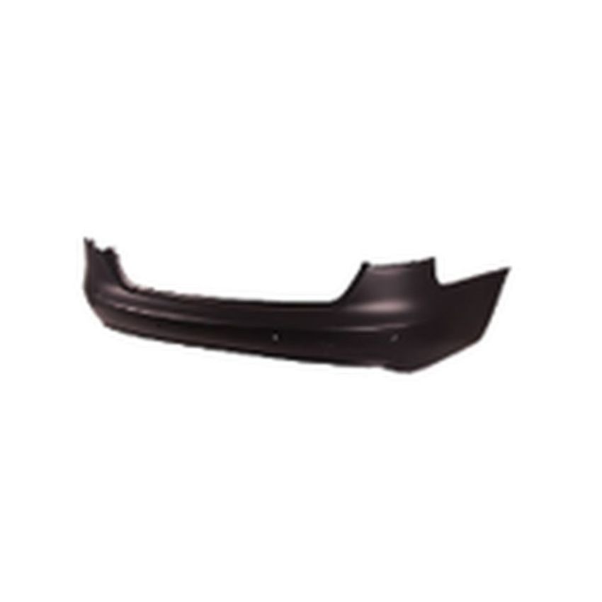 CAPA RR BUMPER COVER SEDAN; W/O S-LINE PKG; W/PARKING AID SENSORS; PRIME AUDI A4 13