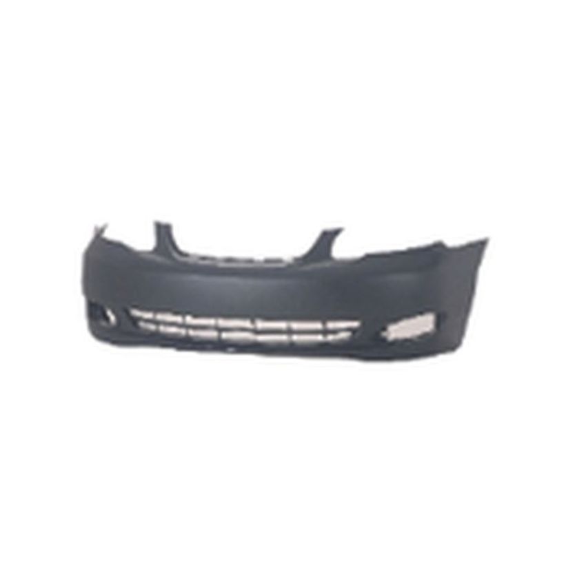CAPA FRT BUMPER COVER CE|LE; PRIME TOYOTA COROLLA 05-08