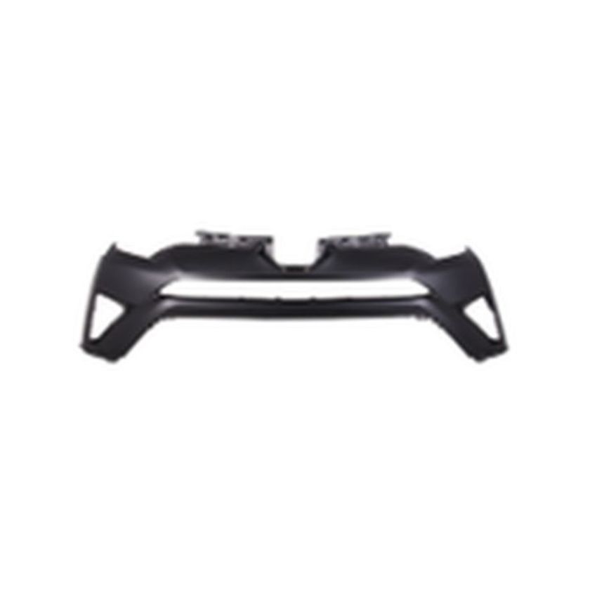 CAPA FRT BUMPER COVER UPR JAPAN BUILT; W/O PARK ASSIST; W/O TAB HOLES; PRIME TOYOTA RAV4 16-18