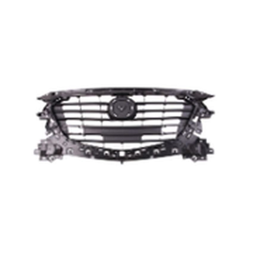 GRILLE ASSY; MEXICO BUILT; MATTE BLACK MAZDA 3 H/B/SDN 17-18