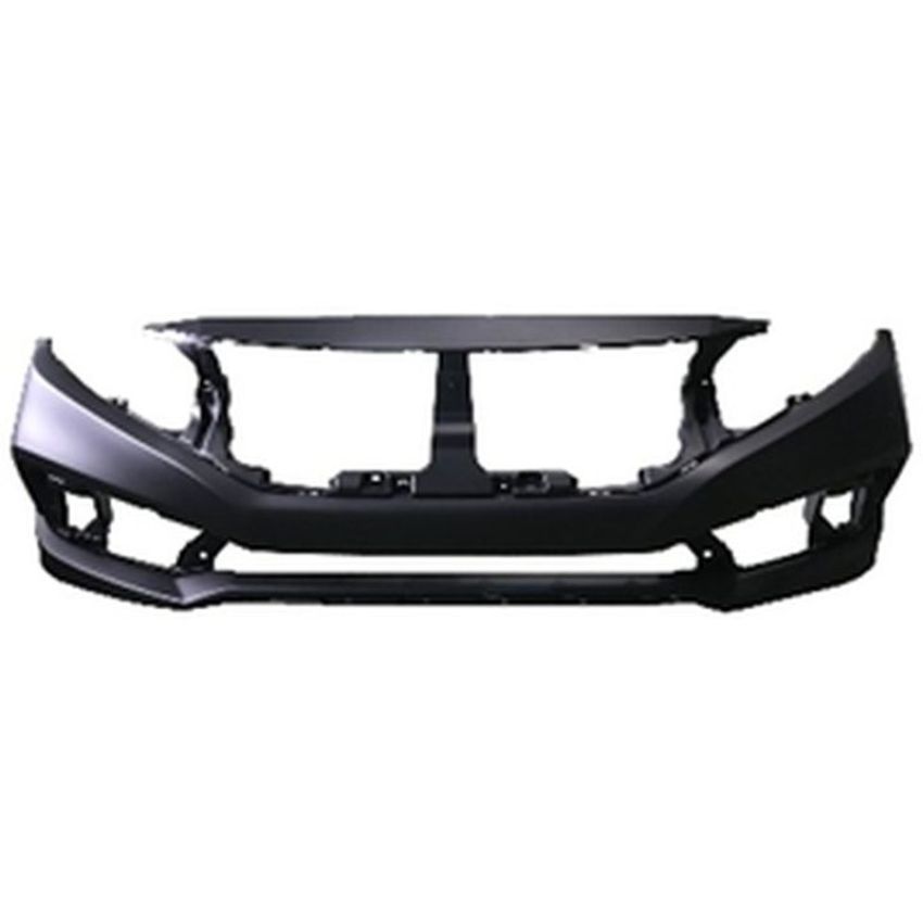 FRONT BUMPER COVER 1.5L TURBO; EX|EX-L|LX|SPORT|TOURING; SEDAN; JAPAN BUILT; PRIME HONDA CIVIC 19-20