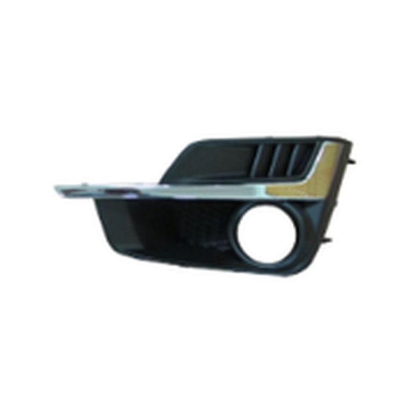LH FRONT BUMPER INSERT FOG LAMP BEZEL; W/FOG LAMPS; W/CHROME MLDG SUBARU IMPREZA 15-16