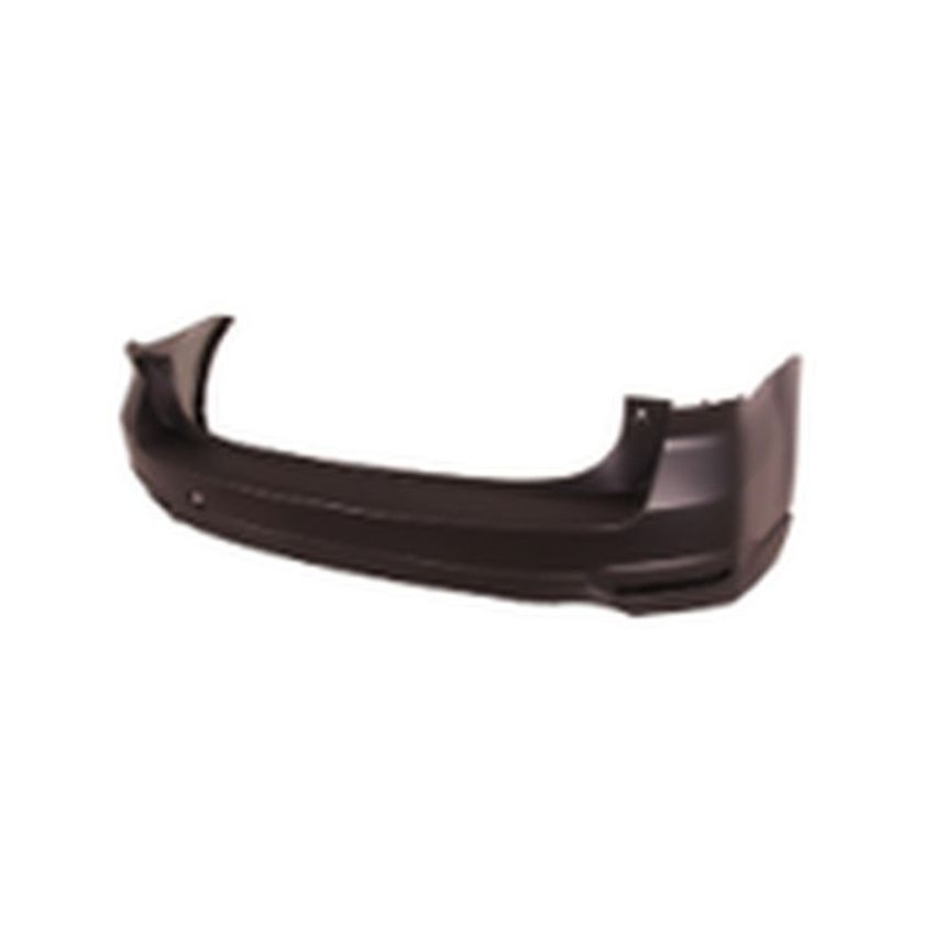 CAPA RR BUMPER COVER W/O OBJECT SENSORS; W/TEXTURED LOWER; PRIME SUBARU FORESTER 14-18