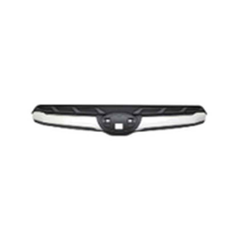 GRILLE MOLDING TYPE 2; MATTE BLACK; W/CHROME MLDG SUBARU FORESTER 17-18