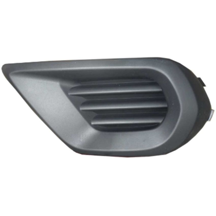 LH FRONT BUMPER INSERT; 2.5L; FOG LAMP OPENING COVER; W/O FOG LAMPS; FORESTER 14-16