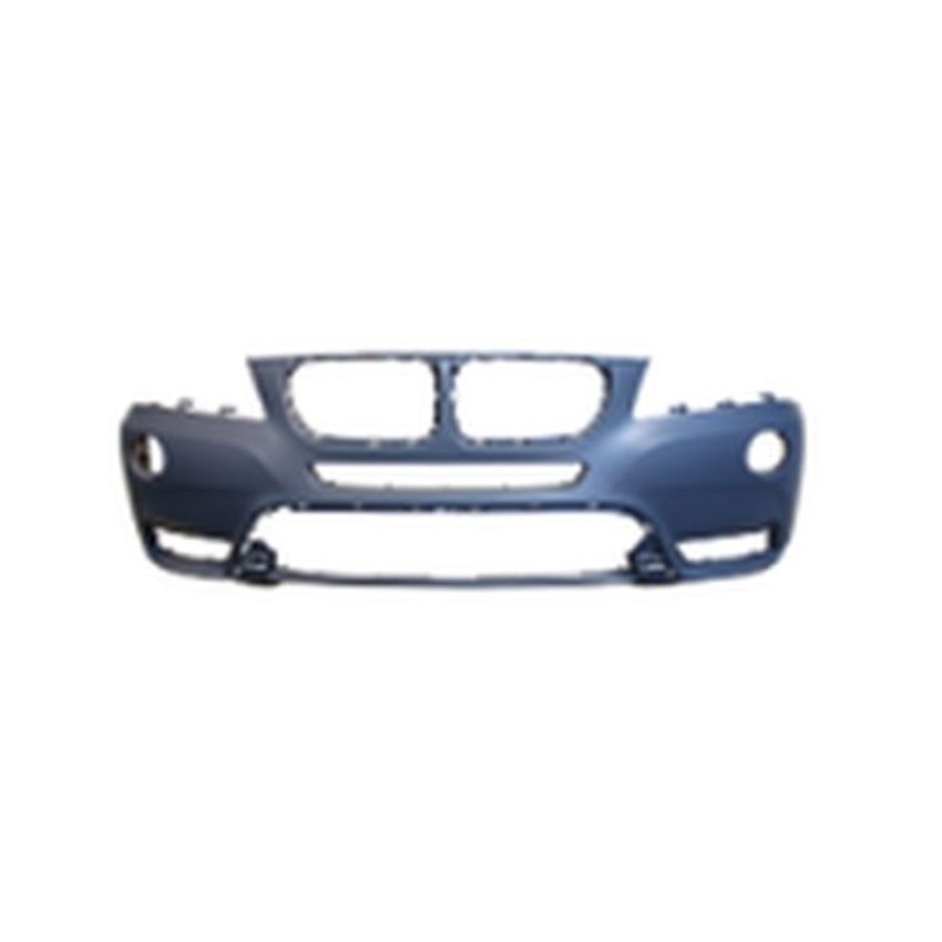 FRONT BUMPER COVER F25; W/O M PKG; W/O HEADLAMP WASHER; PRIME BMW X3 11-14