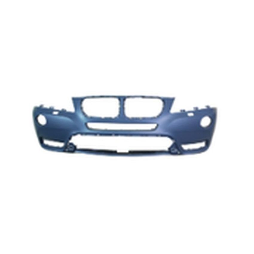CAPA FRT BUMPER COVER F25; W/O M PKG; W/HEADLAMP WASHER; PRIME BMW X3 11-14