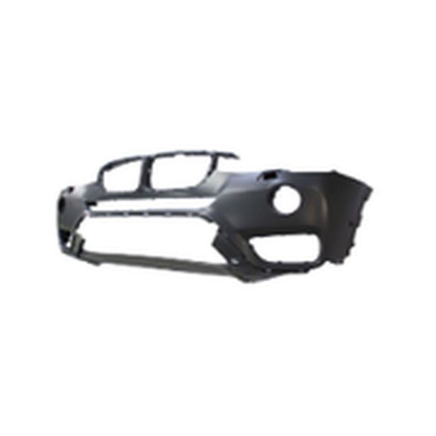 FRONT BUMPER COVER; F25; W/O M PKG; W/LED FOG LAMPS; W/PARK ASSIST; W/SURROUND VIEW; PRIME; X3 15-17