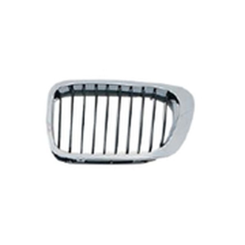 GRILLE ASSY;2DR COUPE/CONVERT; HOOD MOUNTED; LEFT SIDE; BRIGHT; TO 3/03;325CI 01-03;330CI 01-03