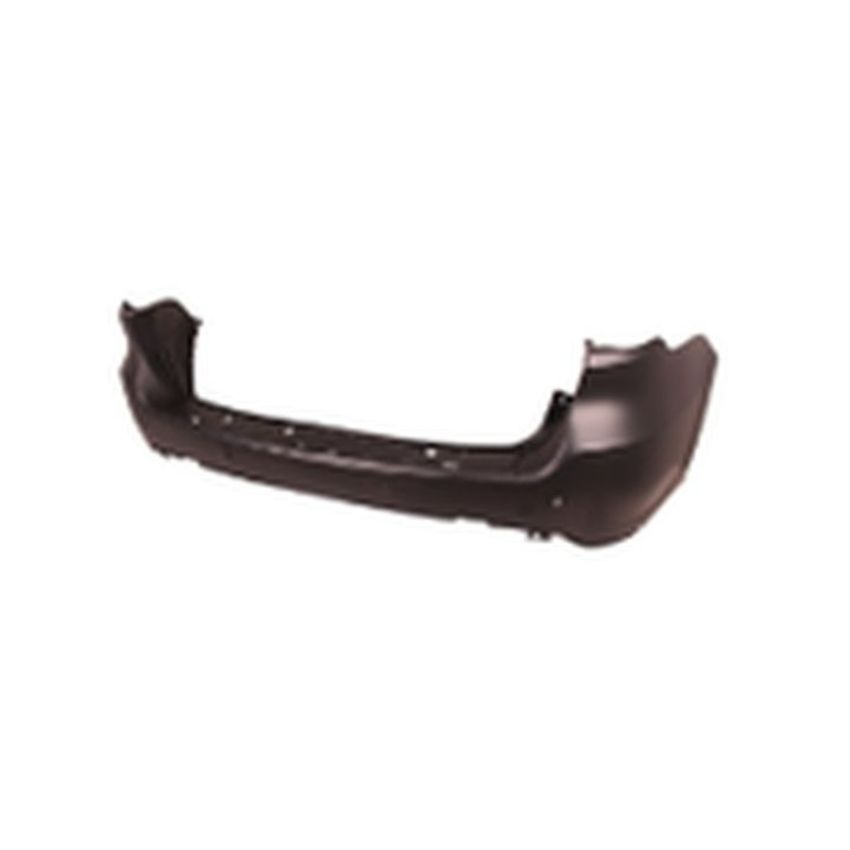 REAR BUMPER COVER; W/PARKING SENSORS; W/BLIND SPOT DETECTION; PRIME; DURANGO 11-13