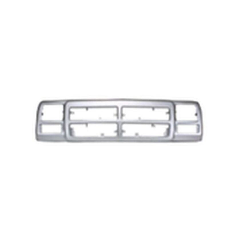 GRILLE ASSY GRILLE SHELL; SILVER/CHROME DODGE D150 91-93