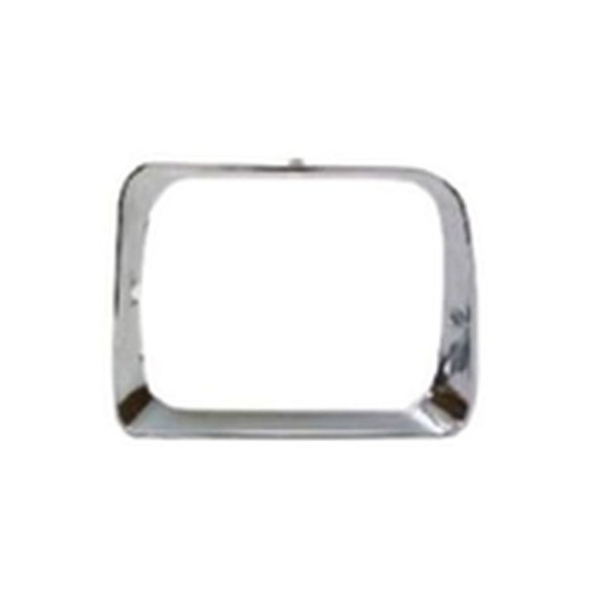 LH HEADLAMP DOOR CHR W/ SINGLE RECT HEADLAMP DODGE P/U/RAMCHARGER 92-93