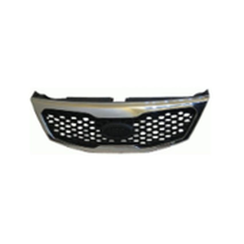 GRILLE ASSY CHROME/BLACK KIA SORENTO 2011-2013