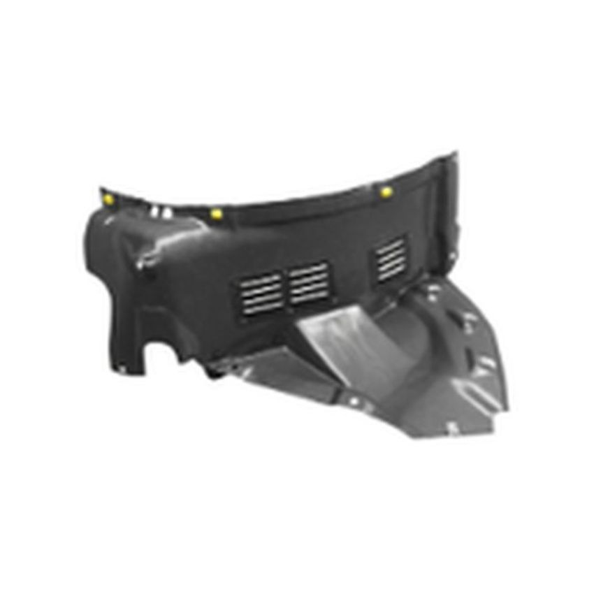 LH FRONT FENDER INNER PANEL; MAT: PE/VACUUM FORM; OEM: PP+EPDM/INJECTION AUDI A4/S4 17-18
