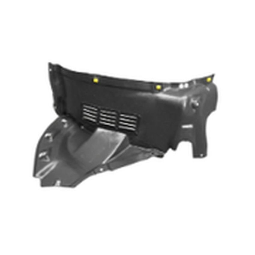 RH FRT FENDER INR PANEL W/S-LINE PKG; MAT: PE/VACUUM FORM;OEM:PP+EPDM/INJECTION AUDI A4/S4 17-24