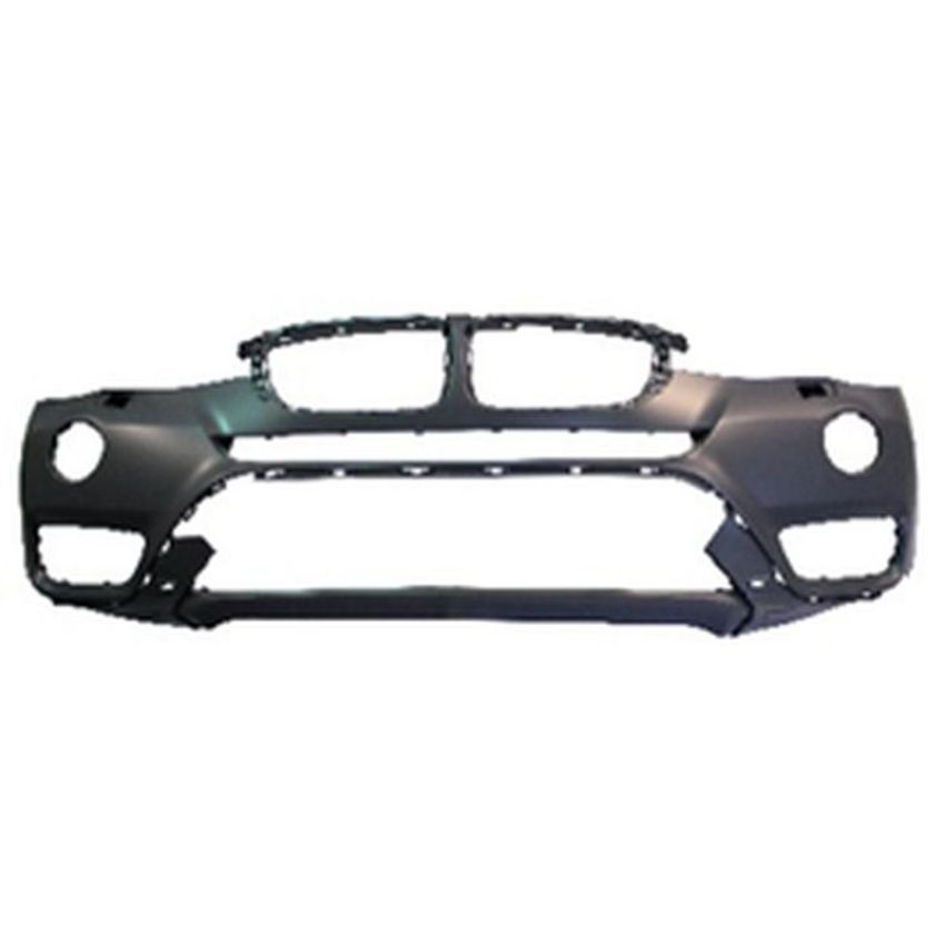 CAPA FRT BUMPER CVR; F25; W/O M PKG;W/LED FOG LMPS;W/O PARK ASSIST;W/O SURROUND VIEW;(P) X3 15-17