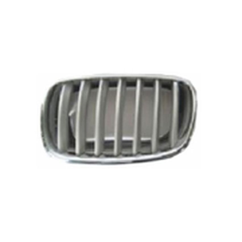 LH GRILLE FITS E70; 3.5D/4.8I; CHROME-SILVER; X5 07-09; FITS E71; 4.4L X6 08-12