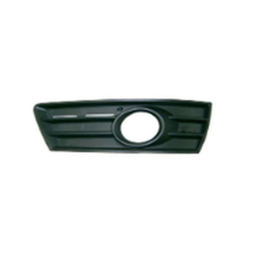 RH FRONT BUMPER GRILLE (P) BLK W/FOG HOLE (LOWER) PASSAT CC 09-12