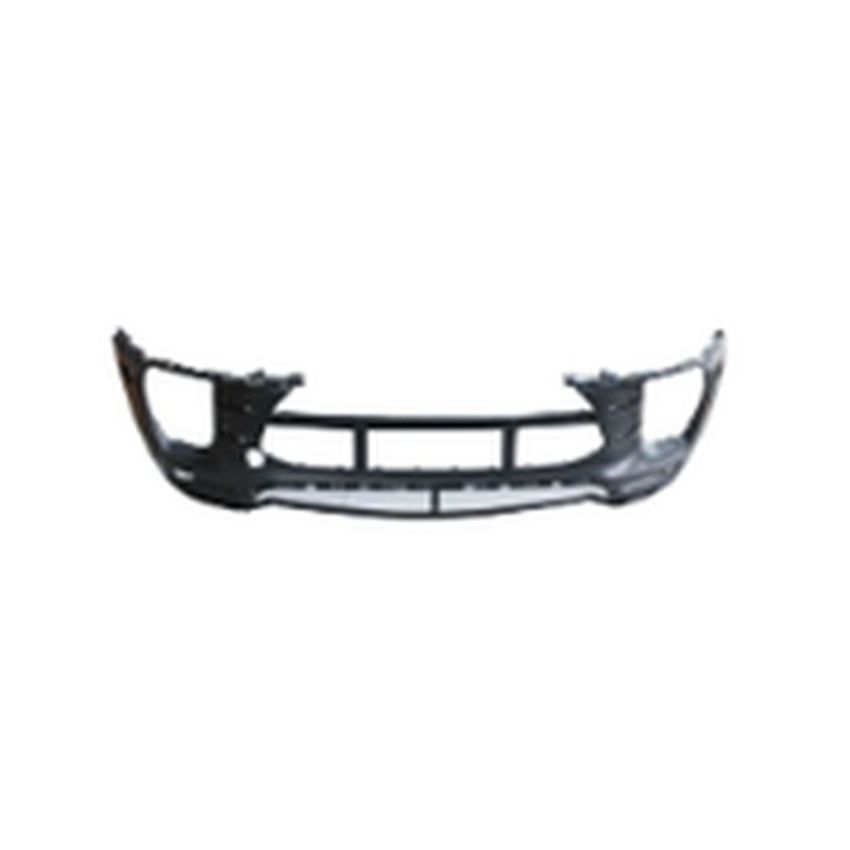 FRONT BUMPER COVER TURBO; PRIME PORSCHE MACAN 15-18