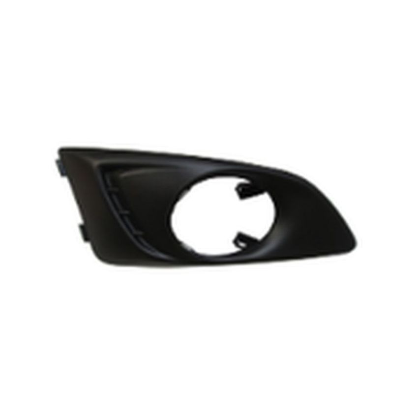 RH FRONT BUMPER INSERT FOG LAMP COVER BLACK W/ FOG LAMP SONIC 12-16