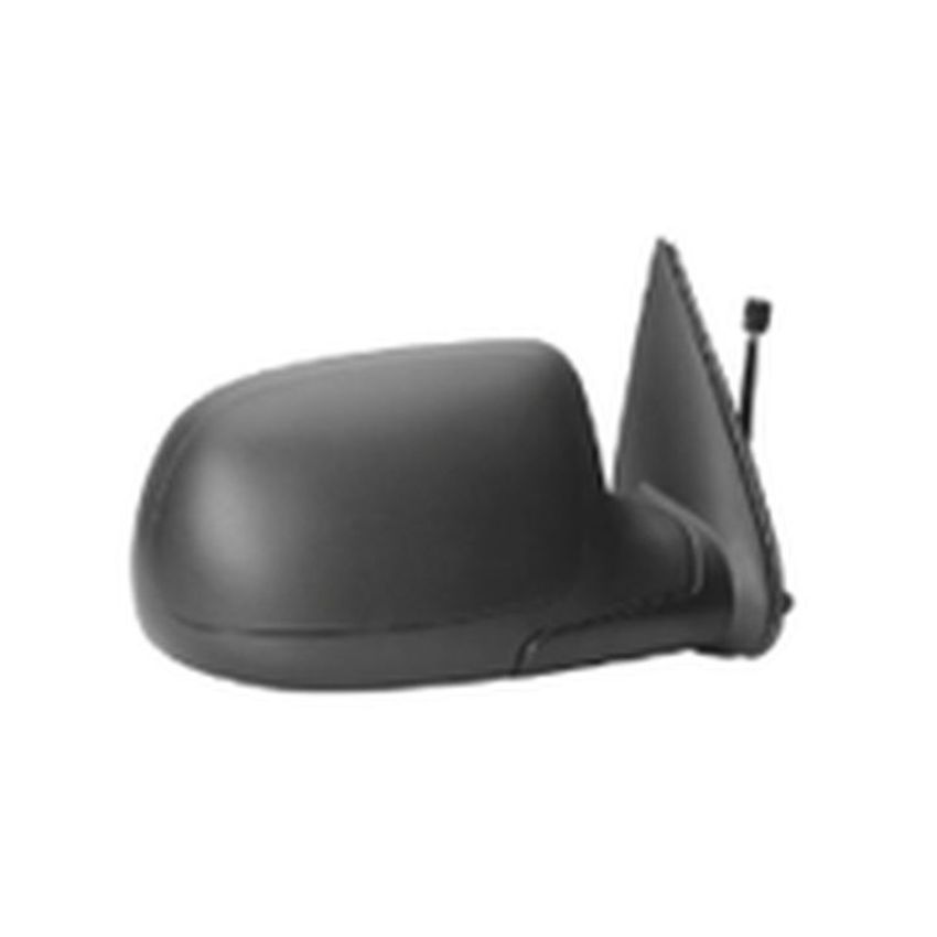 RH DOOR MIRROR PWR HTD TEXT BLK FLDG W/PUDDLE LAMP W/O DIMMER TAHOE/SUBURBA N/YUKON/YUKON XL 00-06