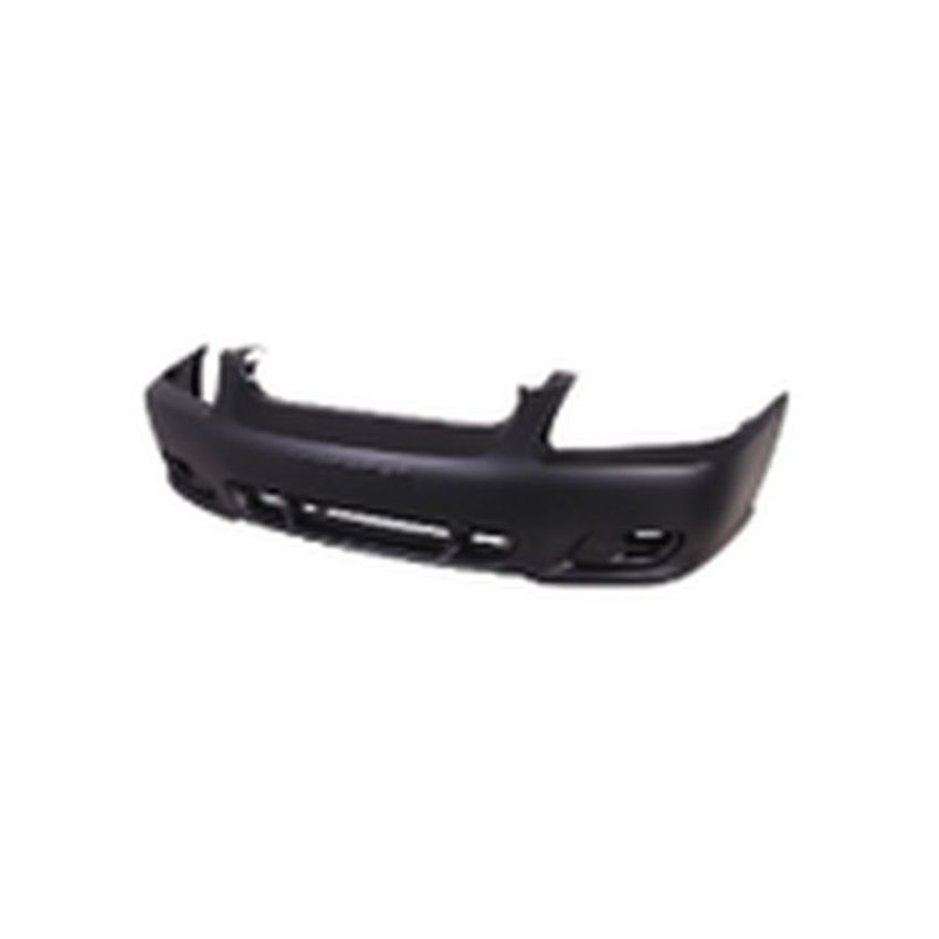 FRONT BUMPER COVER 4DR SEDAN; W/O FOG LAMPS; PRIME HYUNDAI ACCENT 00-02