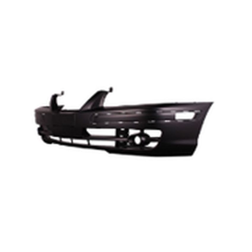 FRONT BUMPER COVER; W/SIDE MOULDINGS; PRIME HYUNDAI ELANTRA H/B/SDN 04-06