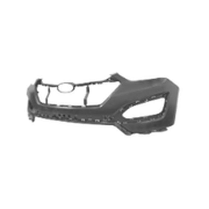 FRONT BUMPER COVER UPPER W/O PARKING ASSIST; PRIME HYUNDAI SANTA FE SPORT 13-16