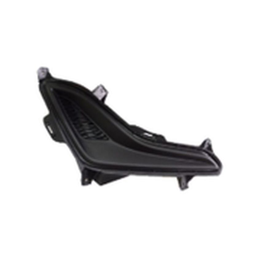 RH FRONT BUMPER INSERT;FOG LAMP OPENING COVER;W/O FOG LAMPS;KOREA BUILT HYUNDAI ELANTRA SDN 14-16