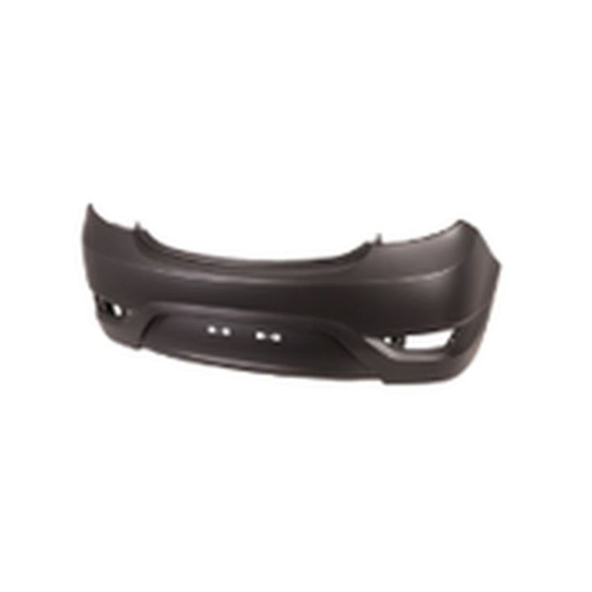 REAR BUMPER COVER; PRIME HYUNDAI ACCENT H/B 12-17