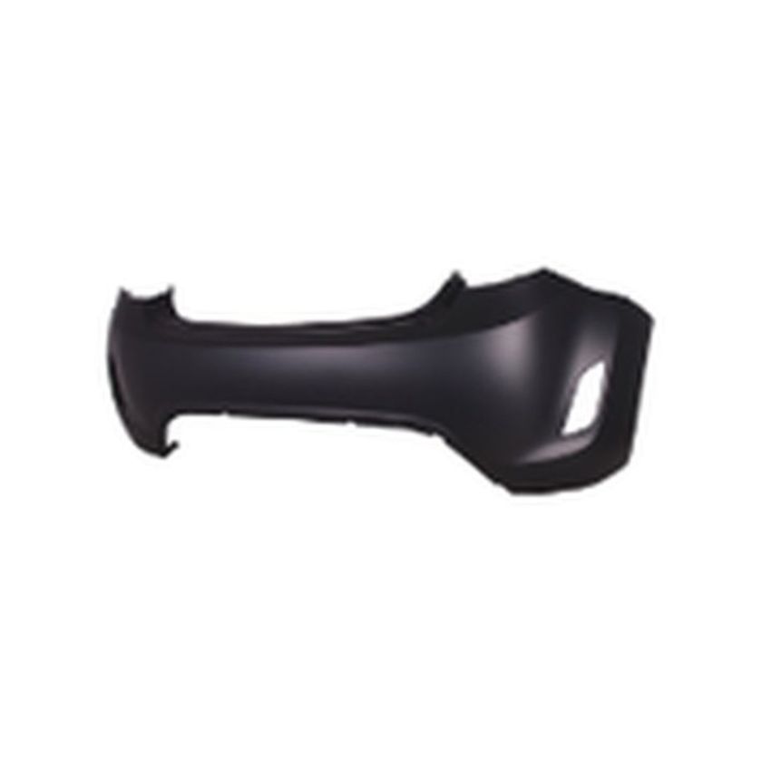 REAR BUMPER COVER; W/O TURBO; W/O REAR OBJECT SENSORS; PRIME; VELOSTER 12-17