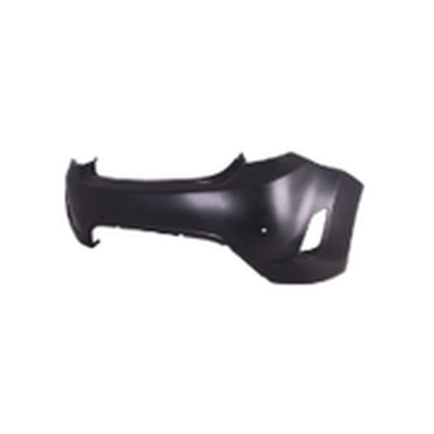 REAR BUMPER COVER W/O TURBO; W/REAR OBJECT SENSORS; PRIME HYUNDAI VELOSTER 12-17