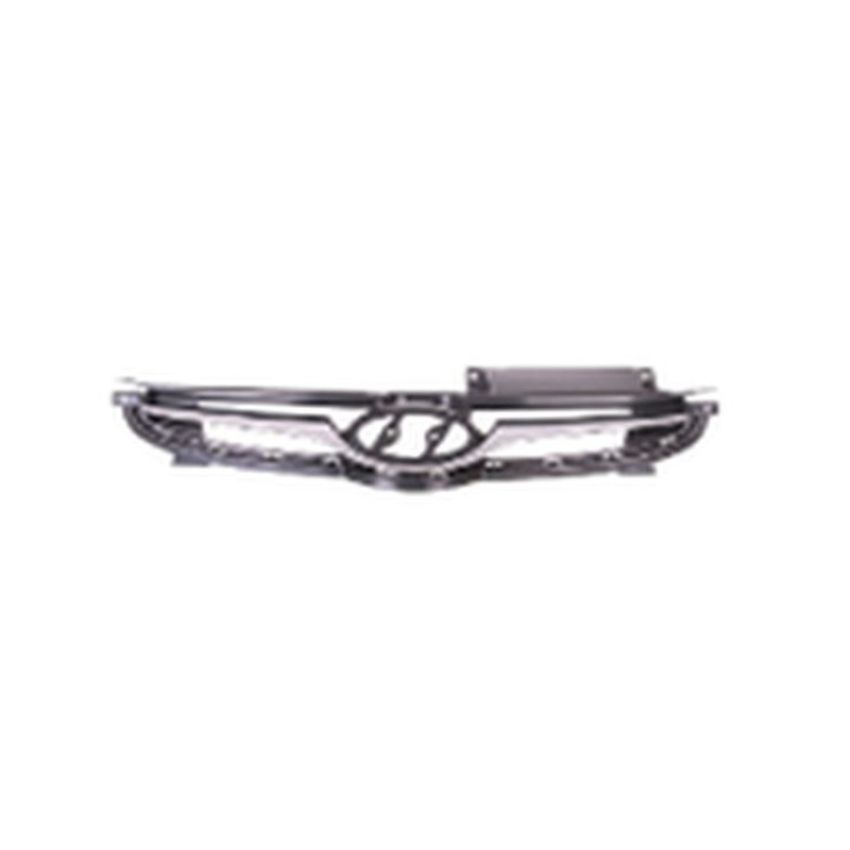 GRILLE ASSY SEDAN; KOREA BUILT; CHROME HYUNDAI ELANTRA 14-15