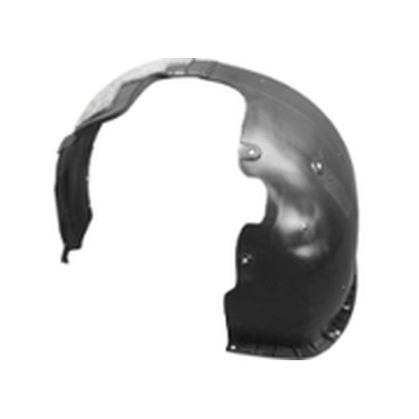 LH FRONT FENDER INNER PANEL; USA BUILT; W/INSULATION FOAM; OEM SPEC HYUNDAI ELANTRA SDN 17-18