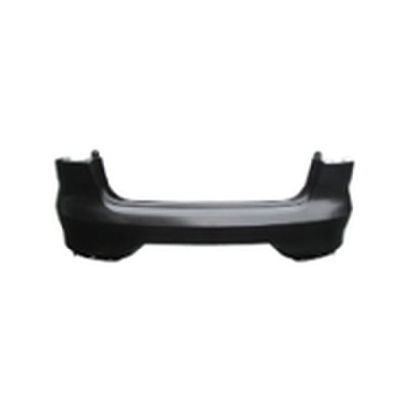RR BUMPER COVER FITS SEDAN; PRIMED; RIO 16-17