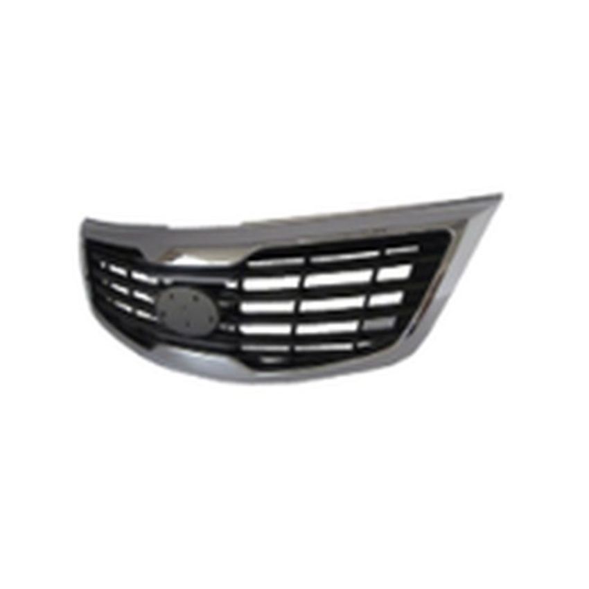 GRILLE ASSY; 2.4L; BLACK INSERT; W/CHROME MOLDING; GLOSSY FINISH; SPORTAGE 11-12