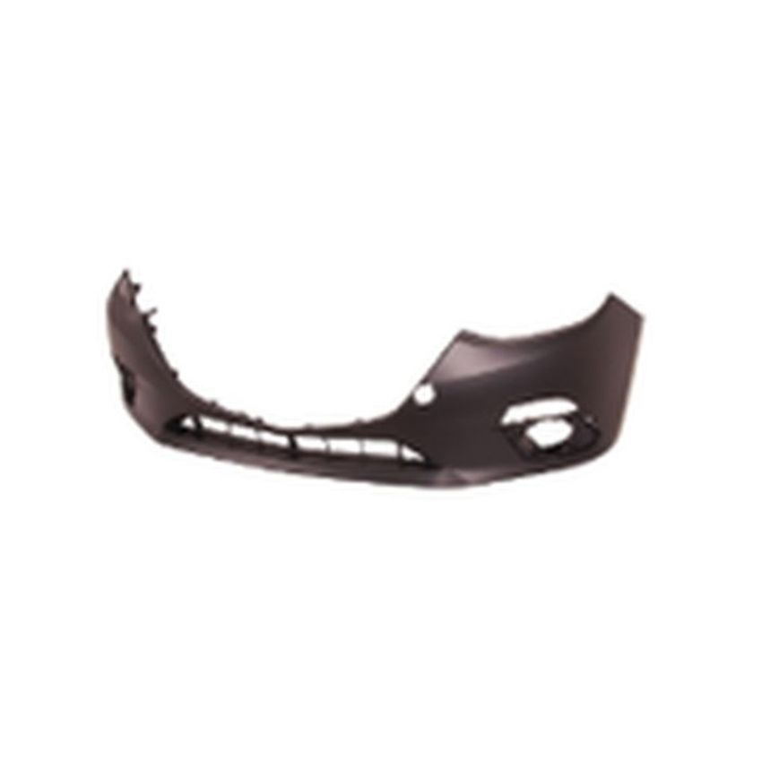 FRONT BUMPER COVER SEDAN/H/B; PRIME MAZDA 3 14-16