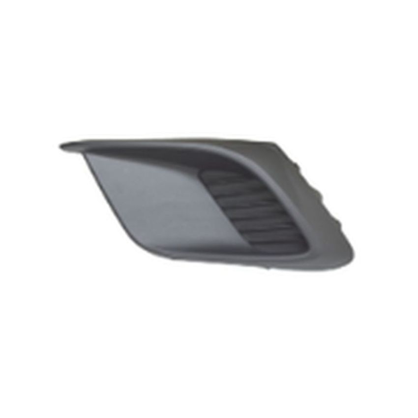 LT FRONT BUMPER INSERT FOG LAMP OPENING COVER; W/O FOG LAMPS MAZDA 3 14-16